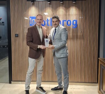 GESİAD YÖNETİMİNDEN LOTHBROG MAKİNE’YE ZİYARET