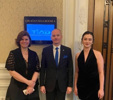 TİAD EV SAHİPLİĞİNDE ÇIRAĞAN SARAYI'NDA GELENEKSEL GALA YEMEĞİ