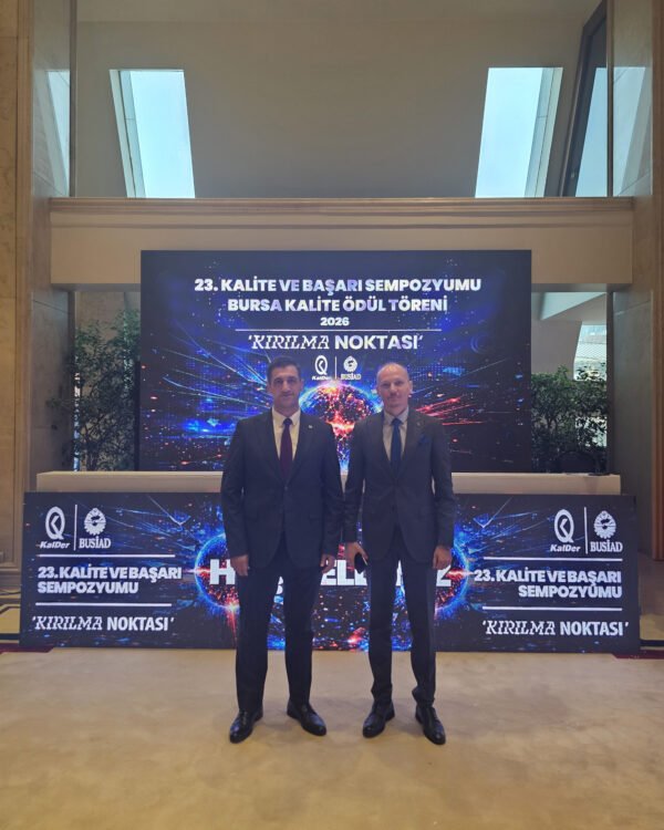 LOTHBROG MAKİNE, "KIRILMA NOKTASI" TEMALI 23  KALİTE VE BAŞARI SEMPOZYUMU’NDA YERİNİ ALDI!
