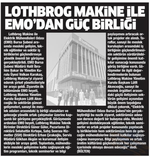 Lothbrog Makine EMO 2