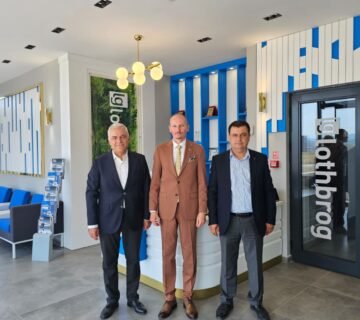 HALK BANKASI YÖNETİCİLERİNDEN LOTHBROG MAKİNE’YE ZİYARET