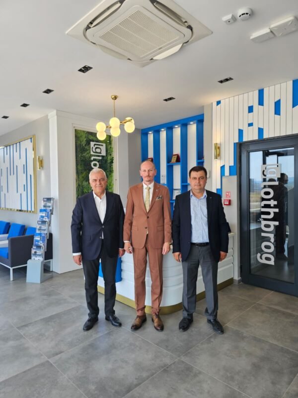 HALK BANKASI YÖNETİCİLERİNDEN LOTHBROG MAKİNE’YE ZİYARET